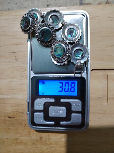 Bratara masiva din argint 925 cu Abalone